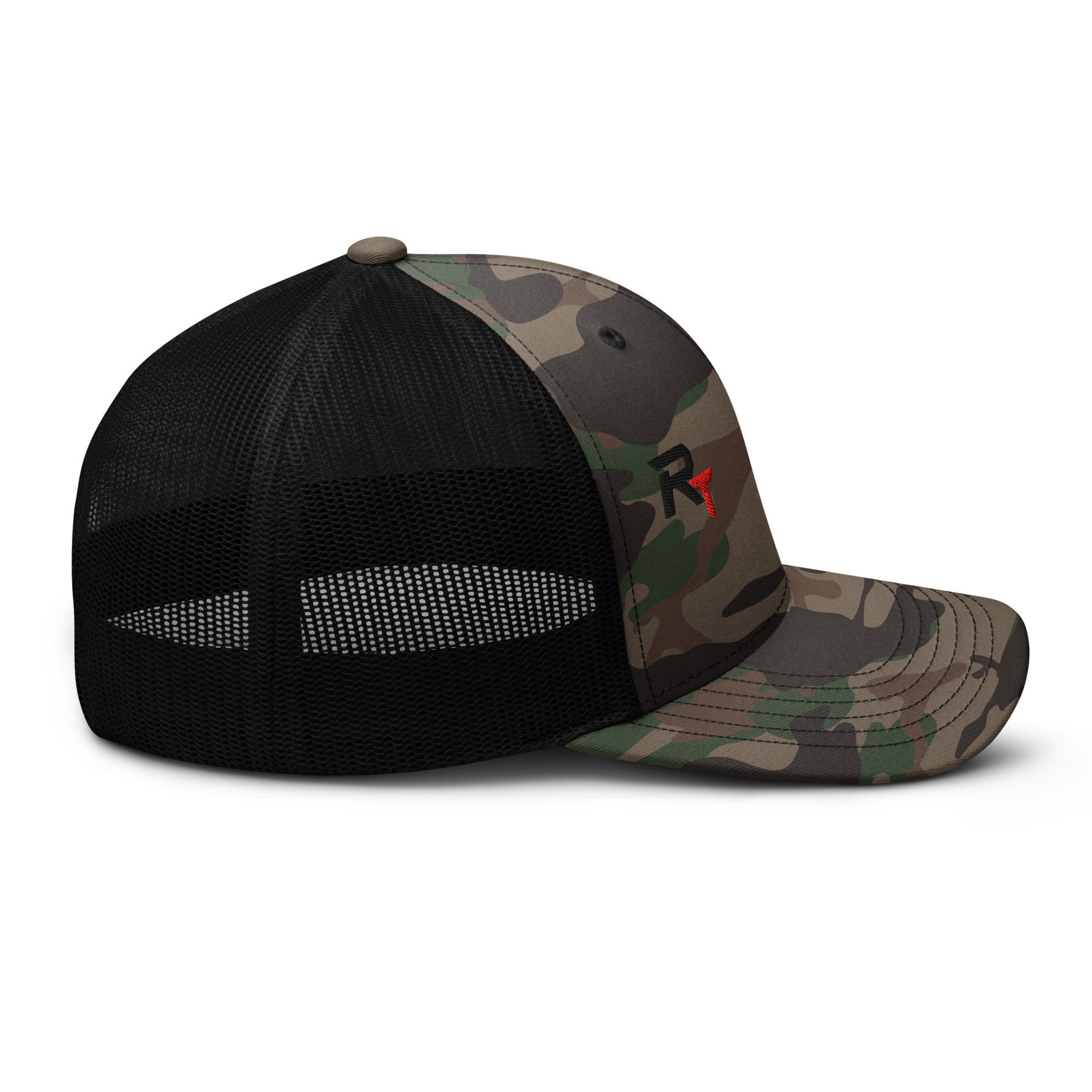 Camouflage trucker hat - Image 5