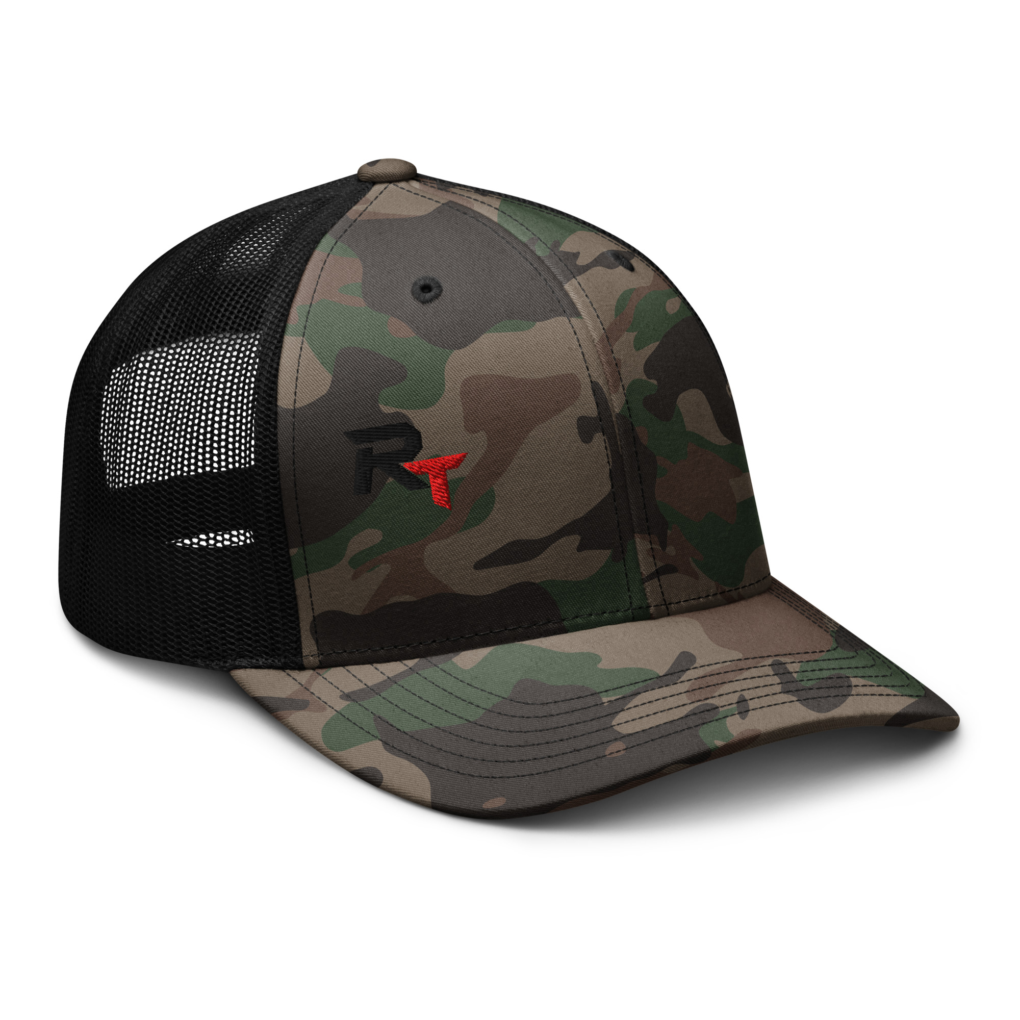 Camouflage trucker hat - Image 6