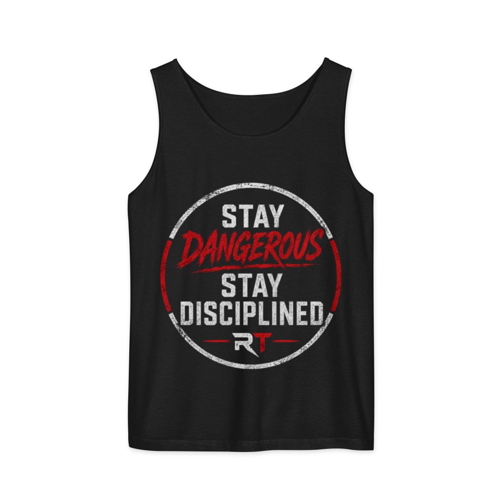Unisex garment-dyed tank top