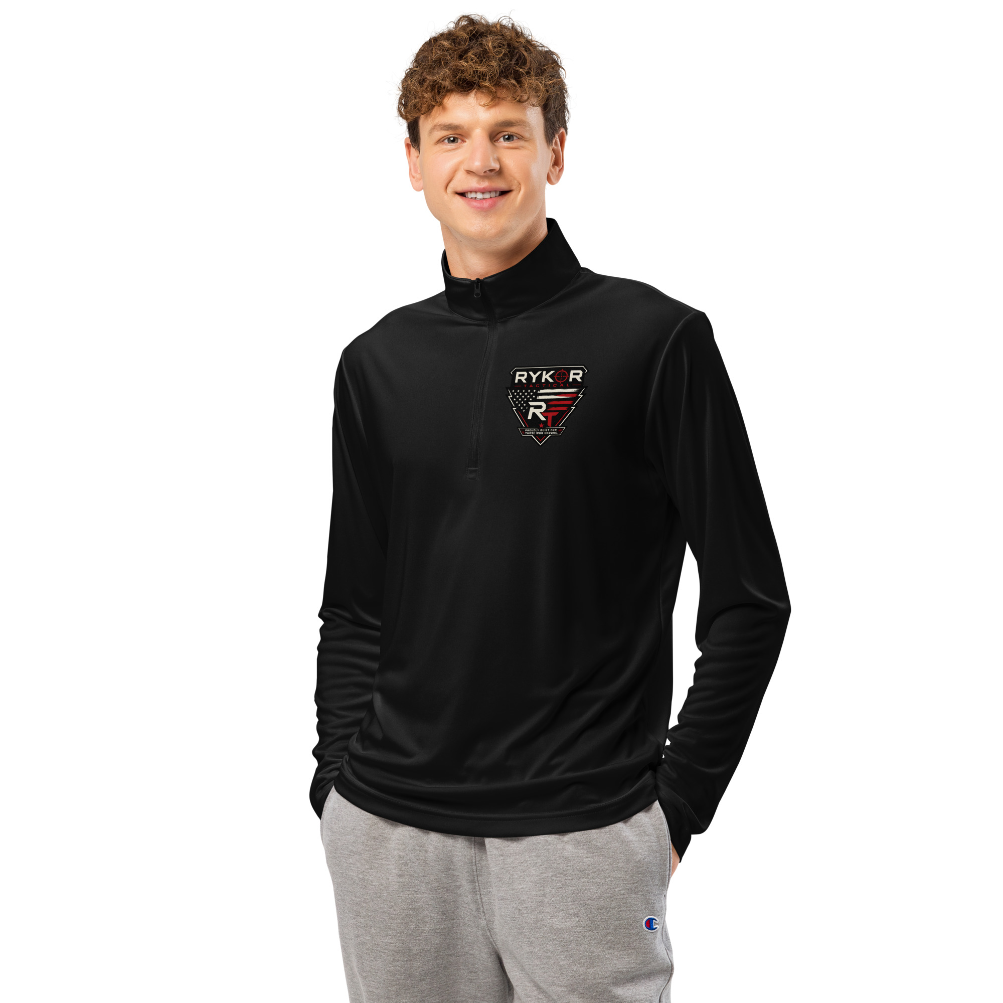Lightweight quarter-zip pullover - Image 4