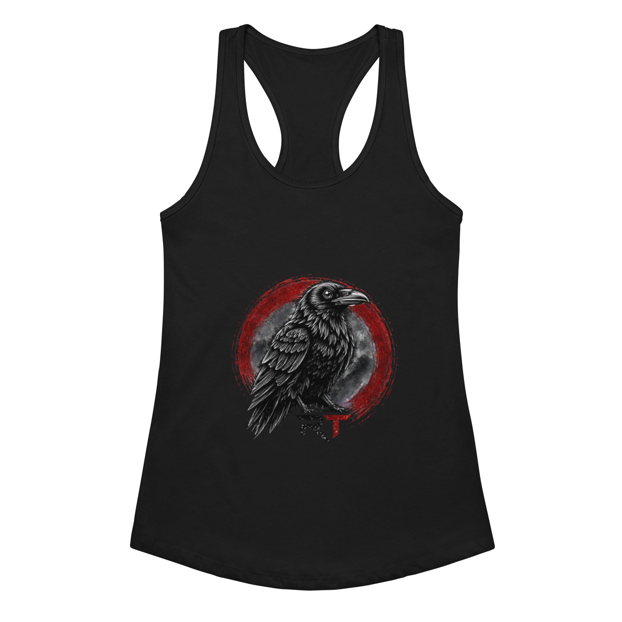Women’s fitted racerback tank top - Image 2
